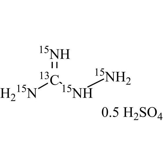 Show details for Ribavirin Impurity 56-13C-15N4 (Aminoguanidine-13C-15N4) Picture of Ribavirin Impurity 56-13C-15N4 (Aminoguanidine-13C-15N4)