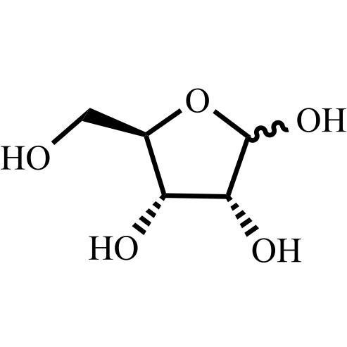 Picture of D-Ribofuranose (Mixture of Diastereomers)
