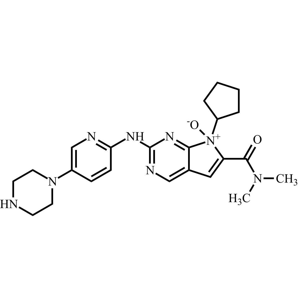 Picture of Ribociclib Impurity 1 (Ribociclib N-Oxide)