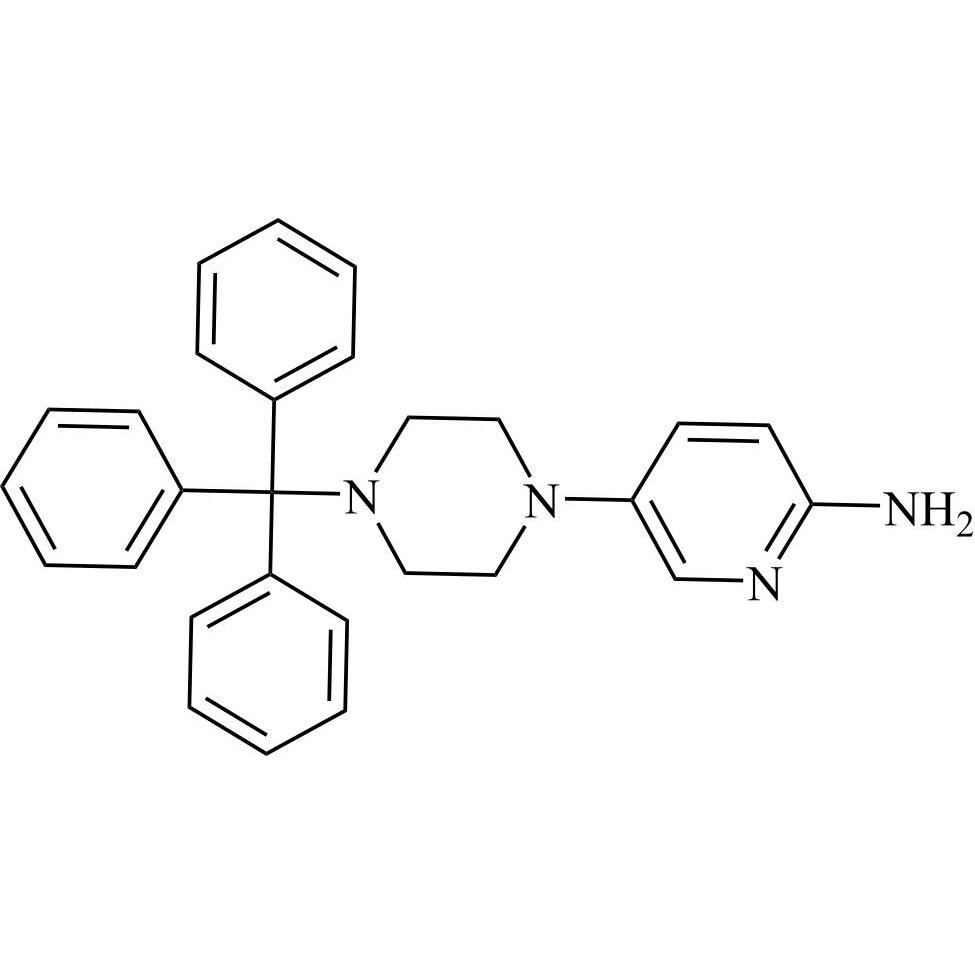 Picture of Ribociclib Amino Trityl Impurity