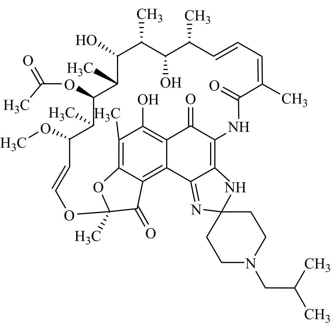 Picture of Rifabutin Impurity 2 (21-epi-Rifabutin)