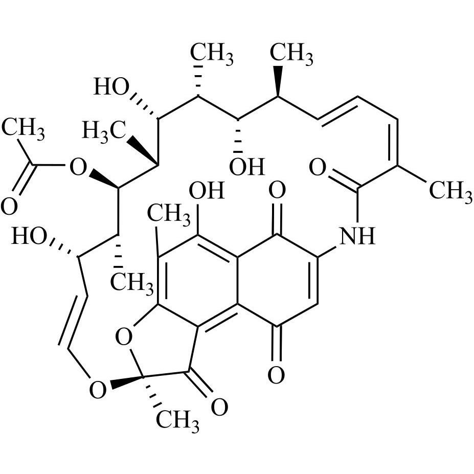 Picture of Rifamycin Impurity 9 (27-O-demethyl Rifamycin S)
