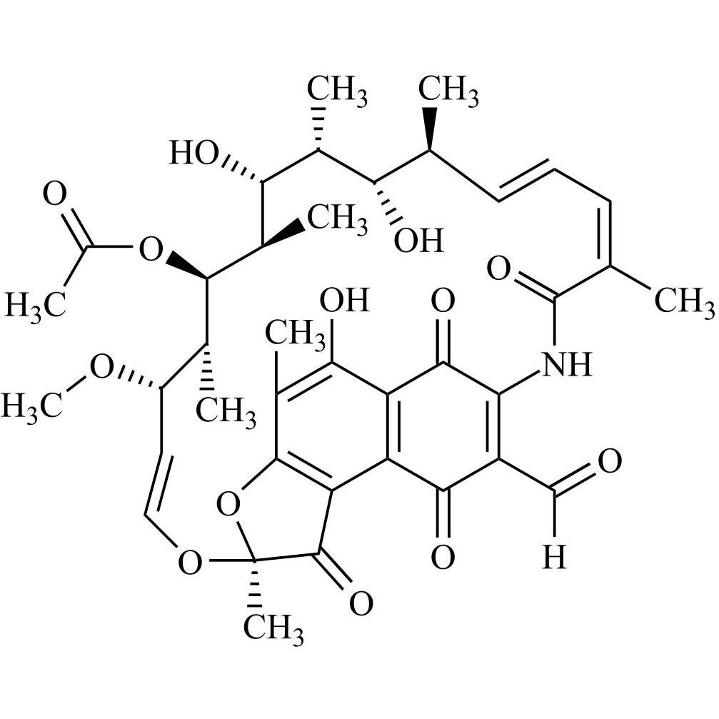 Picture of Rifapentine Impurity 2 (3-Formyl Rifamycin S)