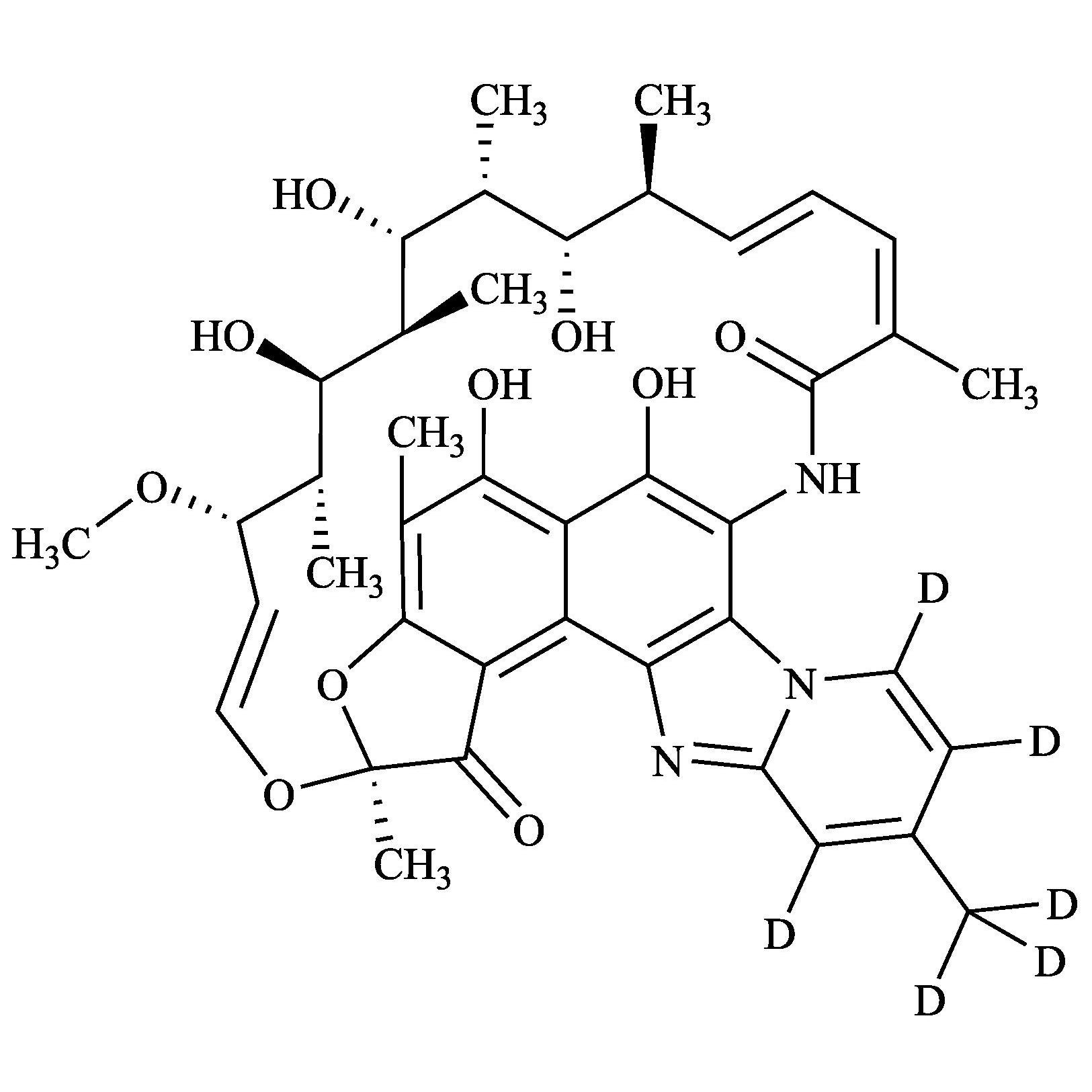 Picture of 25-Desacetyl Rifaximin-d6