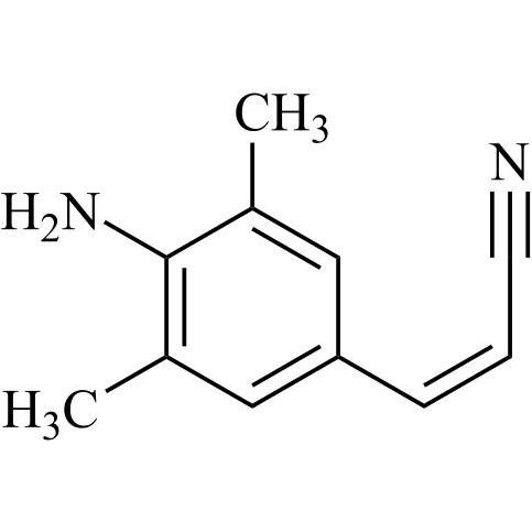 Picture of Rilpivirine (Z)-Nitrile Impurity