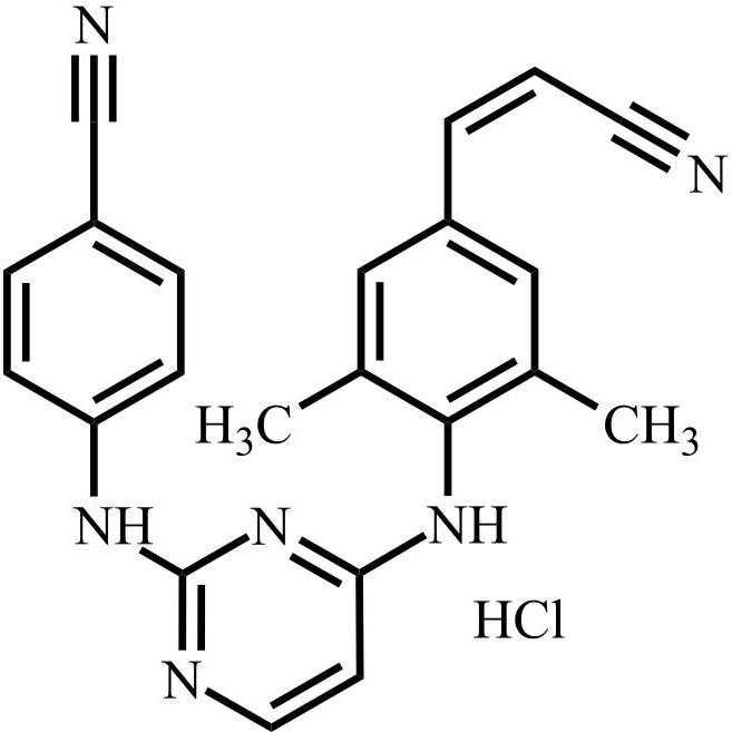 Picture of Rilpivirine (Z-Isomer) HCl
