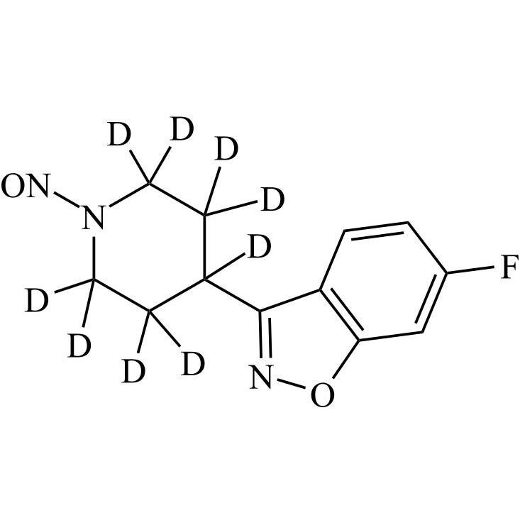 Show details for N-Nitroso Risperidone EP Impurity M-d9 Picture of N-Nitroso Risperidone EP Impurity M-d9