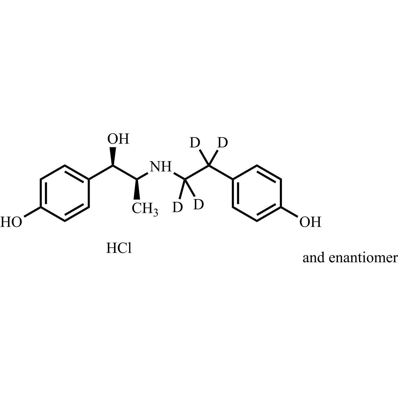 Picture of (Â±)Ritodrine-d4 HCl