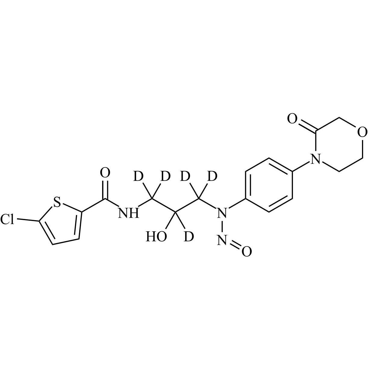 Picture of N-Nitroso Rivaroxaban Impurity 87-d5