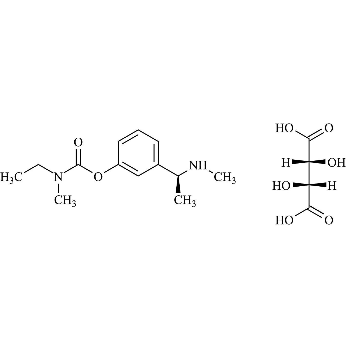 Picture of Rivastigmine Hydrogen Tartrate EP Impurity E Tartrate