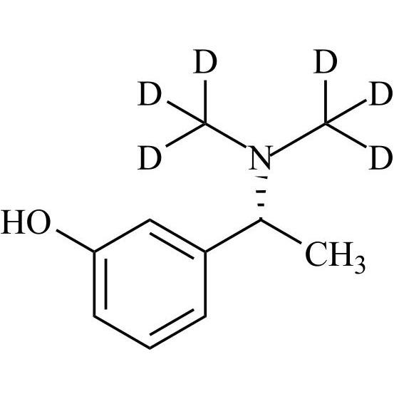 Picture of (R)-Rivastigmine EP Impurity A-d6 ((R)-Rivastigmine USP Related Compound C-d6, (R)-NAP226-90-d6)