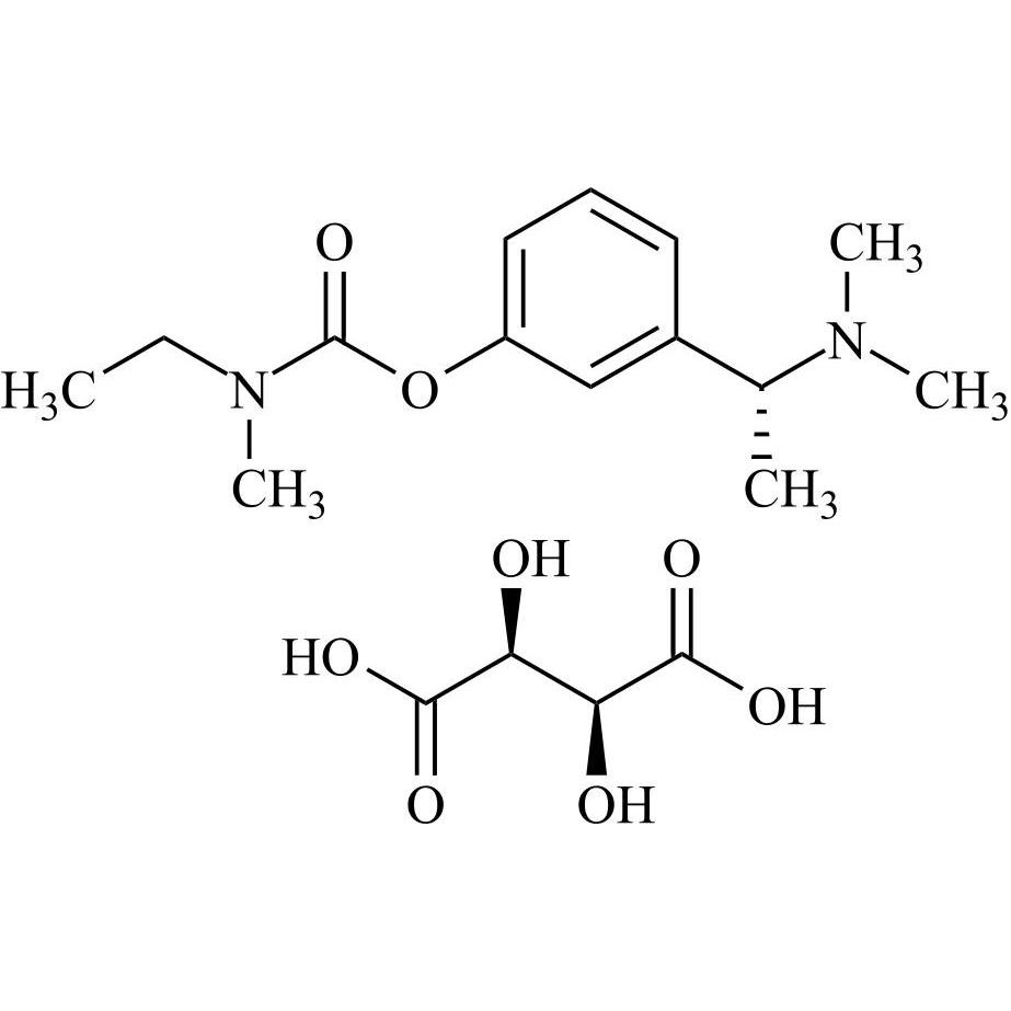 Picture of (R)-Rivastigmine D-Tartrate (Rivastigmine EP Impurity D D-Tartrate)