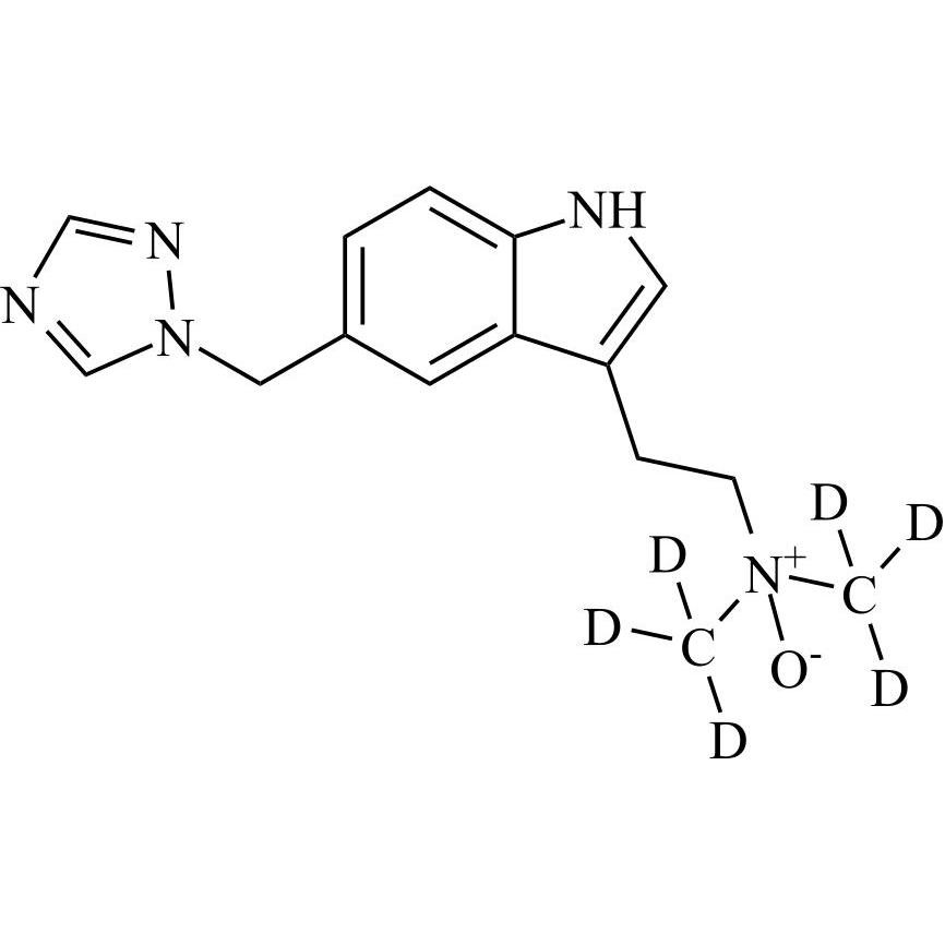 Picture of Rizatriptan EP Impurity H N10-d6 (Rizatriptan N10-Oxide-d6)