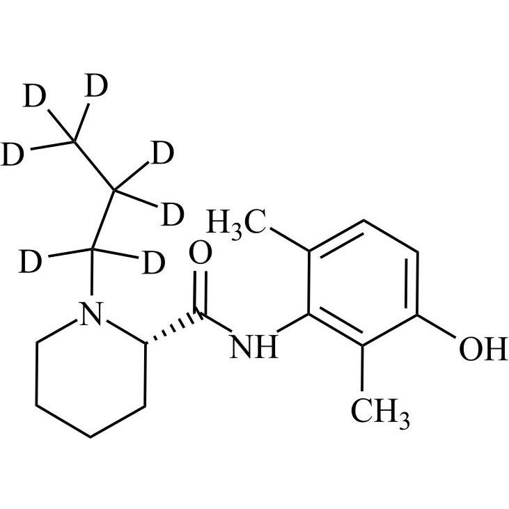 Picture of 3'-Hydroxy Ropivacaine-d7