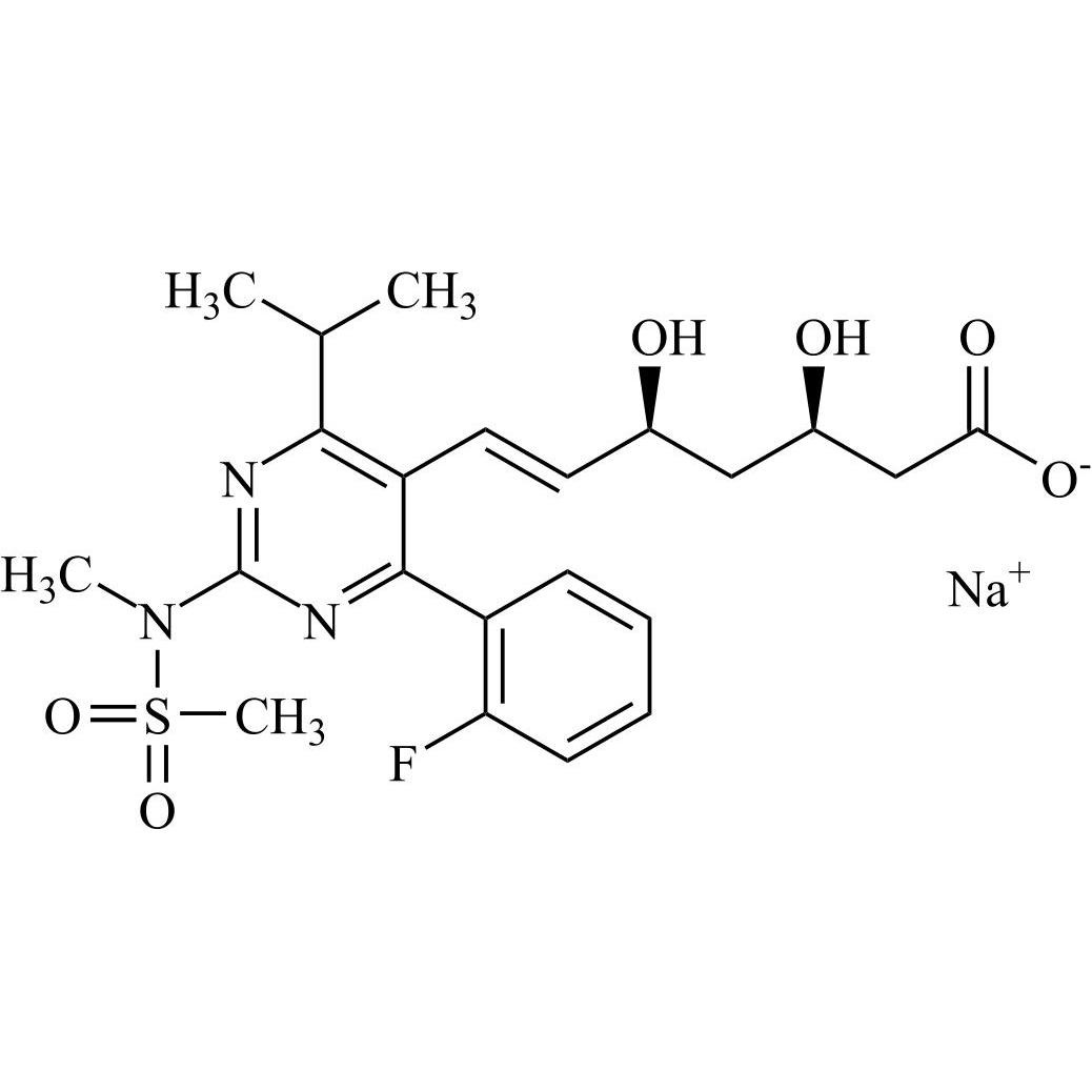Picture of Rosuvastatin Impurity 83 Sodium Salt