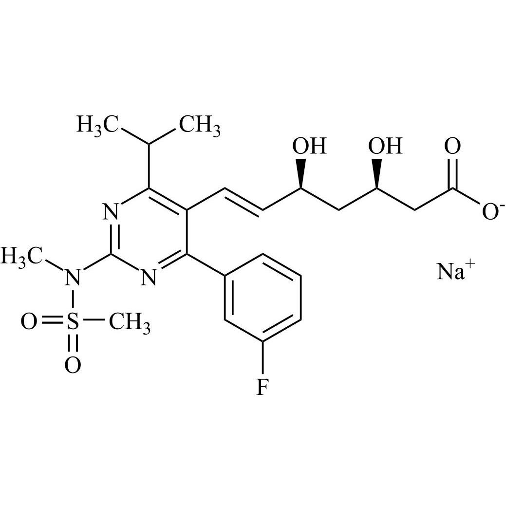 Picture of Rosuvastatin Impurity 84 Sodium Salt