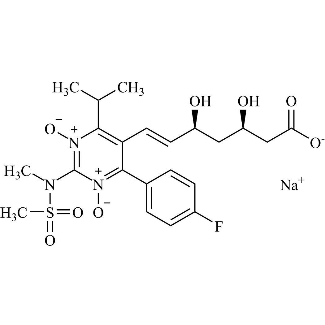 Picture of Rosuvastatin Impurity 86 Sodium Salt