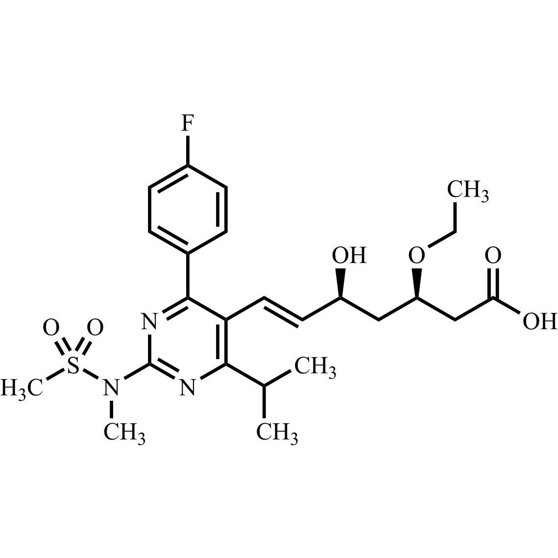 Picture of 3-O-Ethyl Rosuvastatin