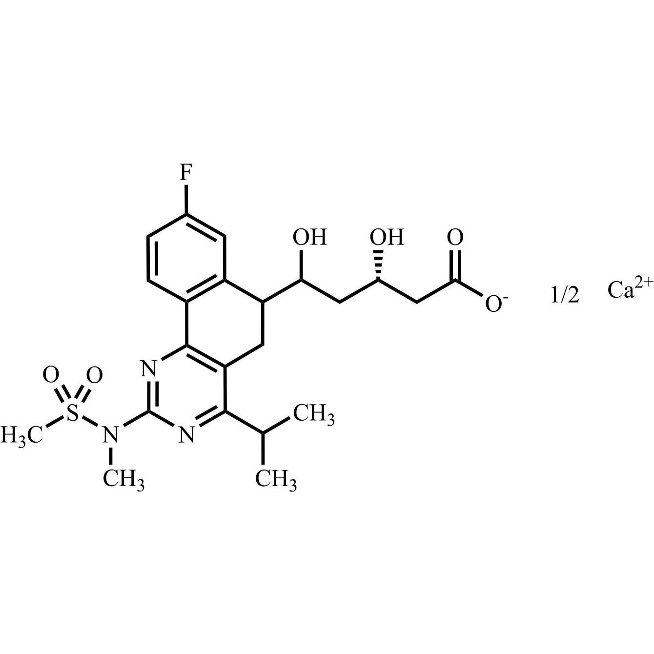 Picture of Rosuvastatin EP Impurity I Calcium Salt