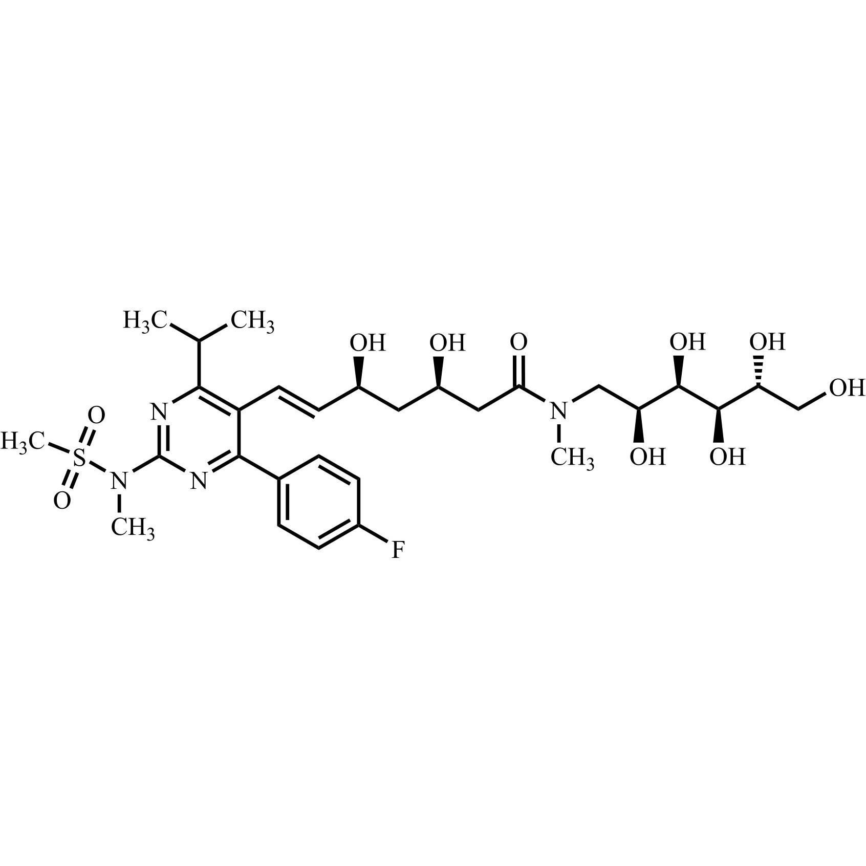 Picture of Rosuvastatin Meglumine Amide