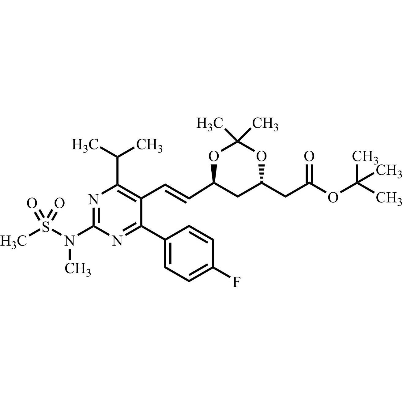 Picture of Rosuvastatin KSM (4S,6S)-isomer