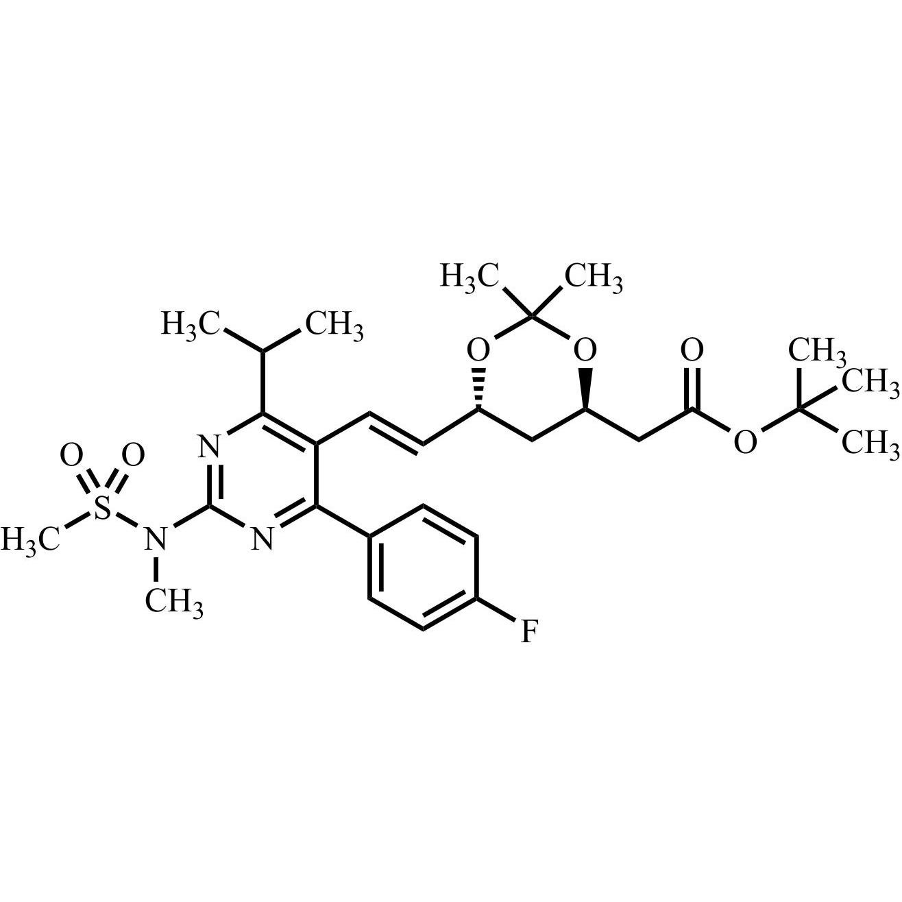 Picture of Rosuvastatin KSM (4R,6R)-isomer