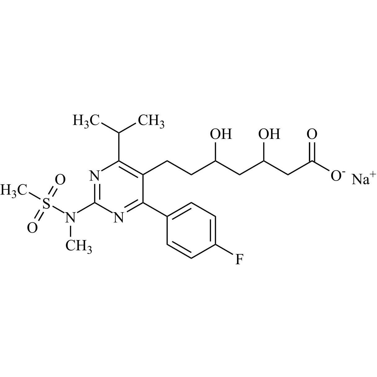 Show details for Rosuvastatin EP Impurity L Sodium Salt (Mixture of Diastereomers) Picture of Rosuvastatin EP Impurity L Sodium Salt (Mixture of Diastereomers)