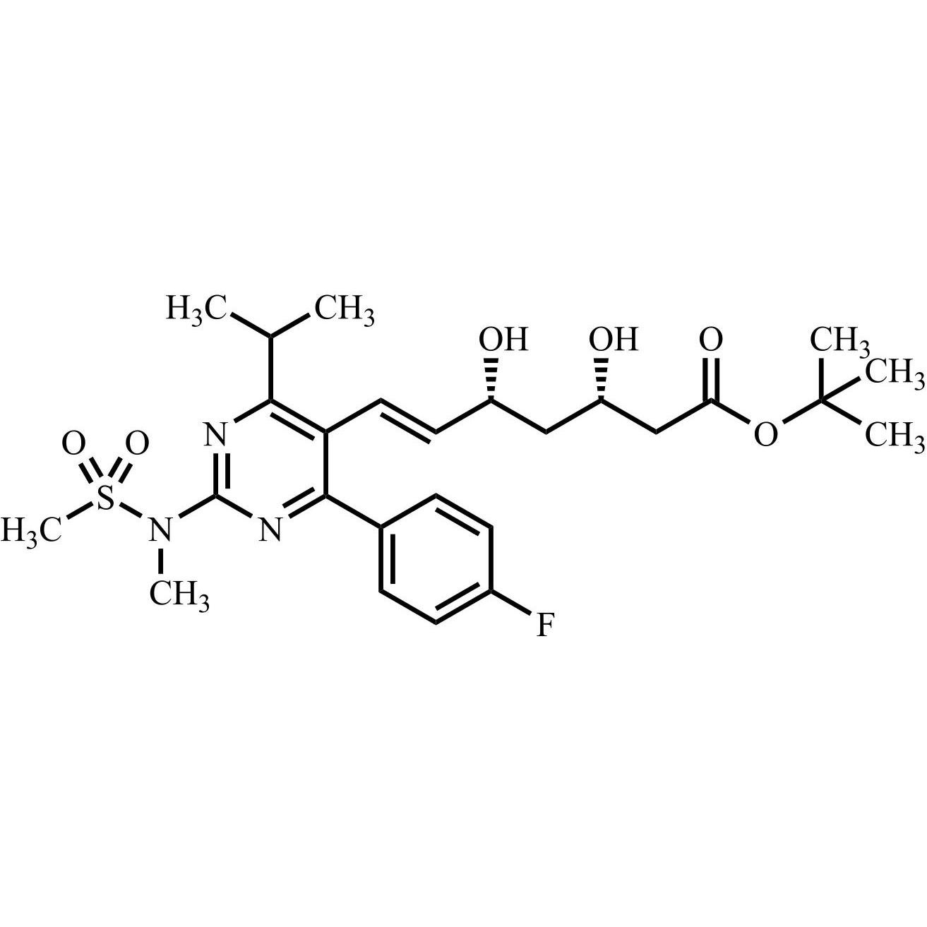 Picture of ent-Rosuvastatin tert-Butyl Ester