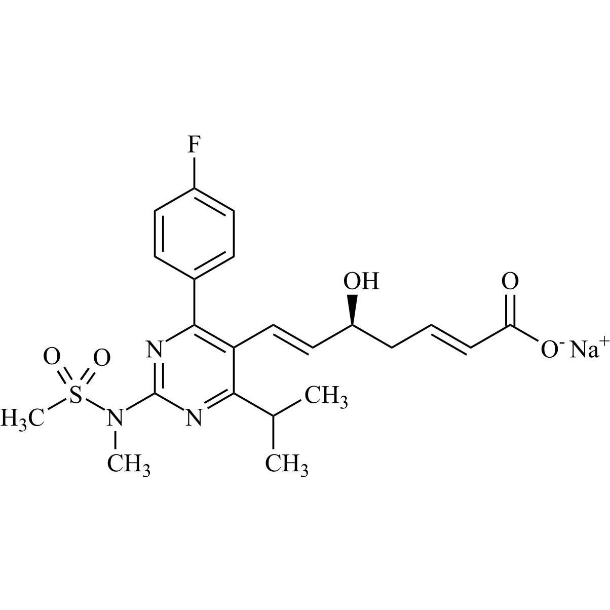Picture of Rosuvastatin EP Impurity N Sodium Salt