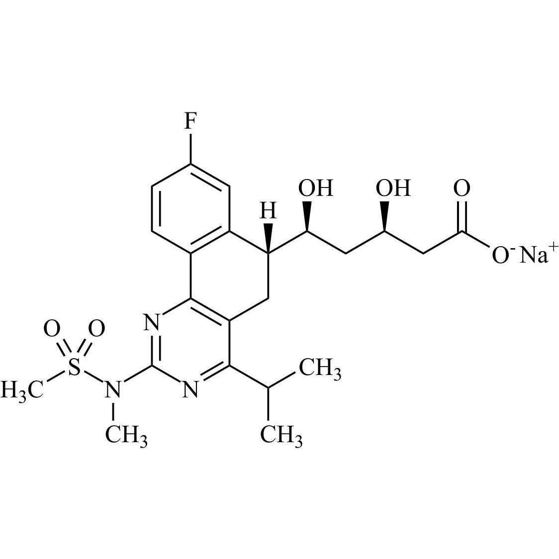 Picture of Rosuvastatin Impurity 1 Sodium Salt