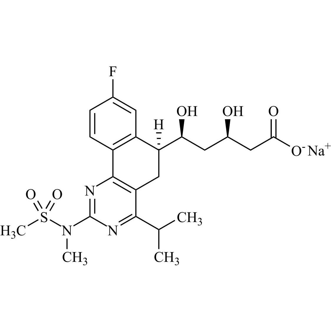 Picture of Rosuvastatin Impurity 2 Sodium Salt