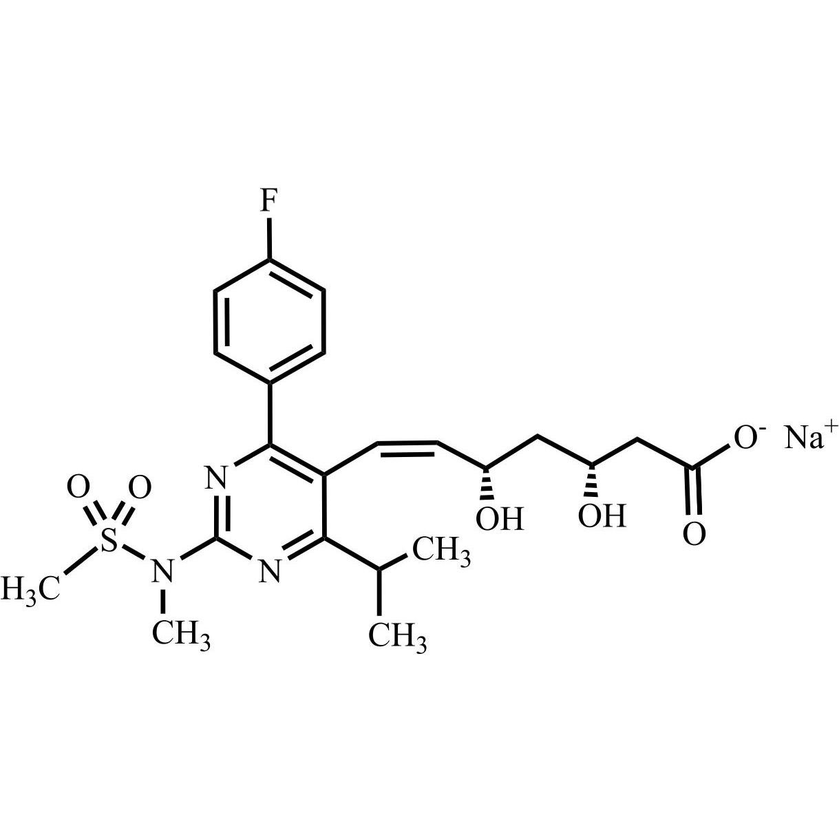 Picture of Rosuvastatin Z-Isomer Sodium Salt