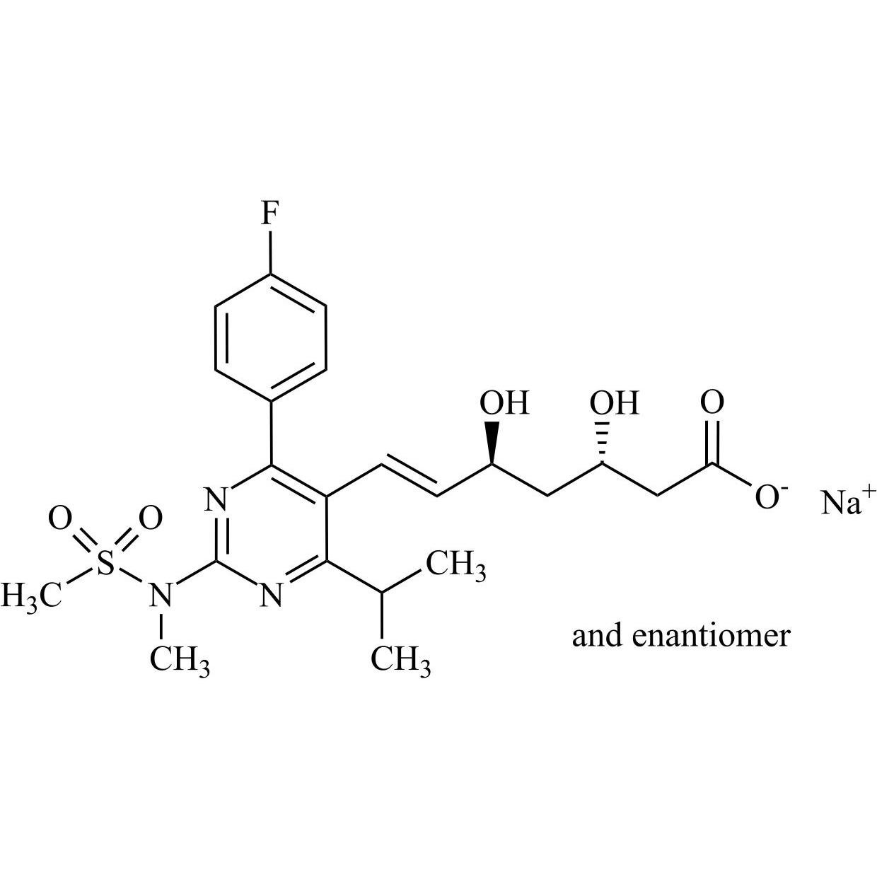Picture of Rosuvastatin EP Impurity B Sodium Salt