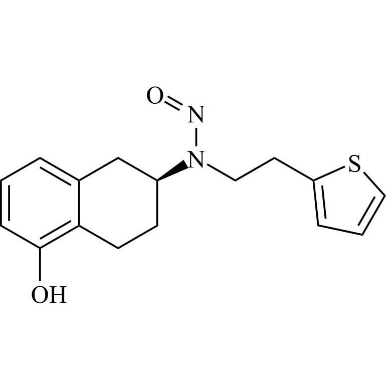 Picture of N-Nitroso Rotigotine EP Impurity C (N-Nitroso Rotigotine USP Related Compound C (Free Form), N-Nitroso Depropyl Rotigotine)