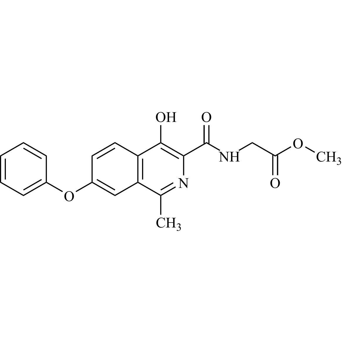 Picture of Roxadustat Methyl Ester Impurity