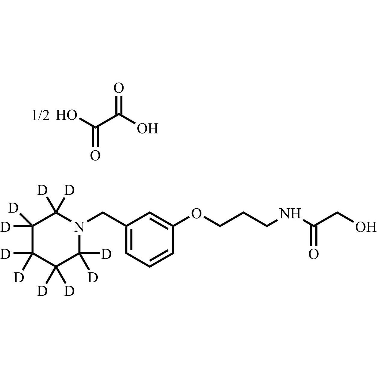 Picture of Roxatidine-d10 Hemioxalate