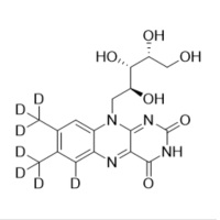 Picture of Riboflavin-D7 (6-d1; 7,8-dimethyl-d6)