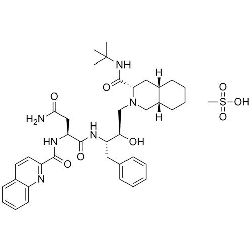 Picture of Saquinavir Mesylate