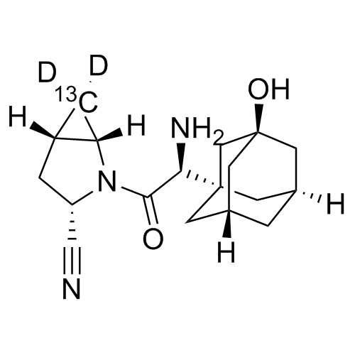 Picture of Saxagliptin-13C-d2 HCl