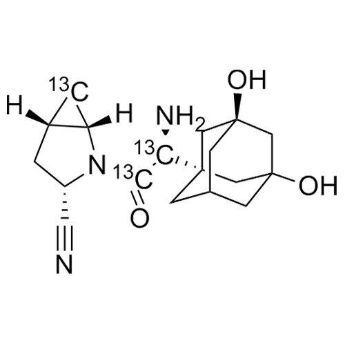 Picture of 5-Hydroxy Saxagliptin-13C3