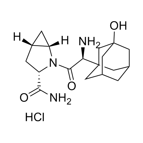 Show details for 3-Descarbonitrile 3-Acetamido Saxagliptin HCl Salt Picture of 3-Descarbonitrile 3-Acetamido Saxagliptin HCl Salt