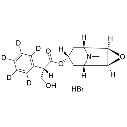 Show details for Scopolaming-d5 HBr (Hyoscine-d5 HBr) Picture of Scopolaming-d5 HBr (Hyoscine-d5 HBr)
