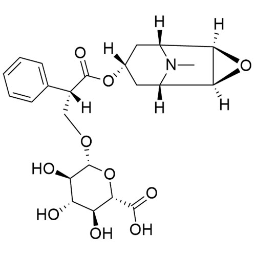 Show details for Scopolamine Glucuronide Picture of Scopolamine Glucuronide