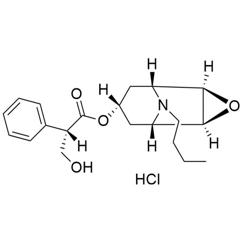 Show details for Hyoscine Butylbromide EP Impurity E HCl Picture of Hyoscine Butylbromide EP Impurity E HCl
