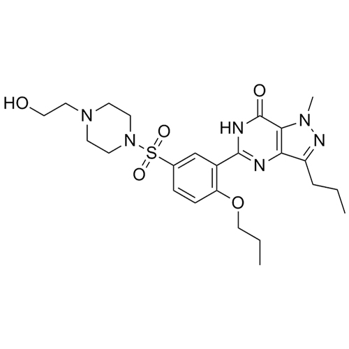 Picture of Propoxyphenyl Hydroxyhomo Sildenafil
