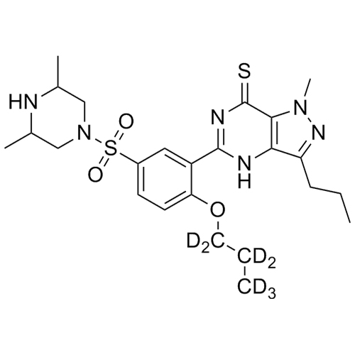 Picture of Propoxyphenyl Thioaildenafil-d7