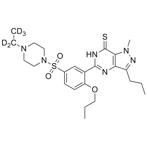 Picture of Propoxyphenyl Thiohomosidenafil-d5