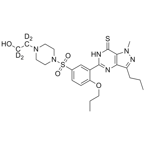 Picture of Propoxyphenyl-Thiohydroxyhomosildenafil-d4