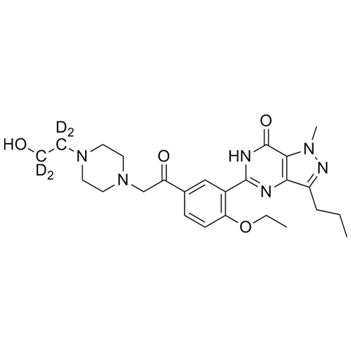 Picture of Hydroxyhongdenafil-d4 (Hydroxy Acetidenafil-d4)