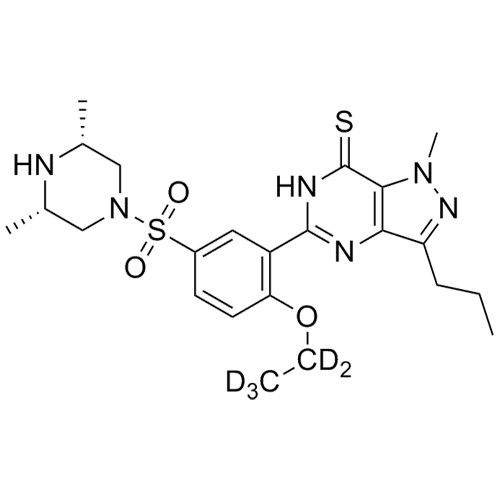 Picture of DimethylThiosildenafil-d5